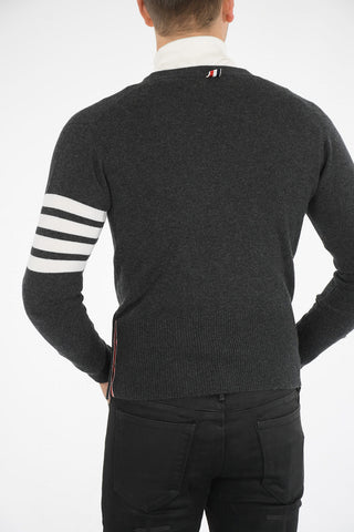cashmere v-neck cardigan