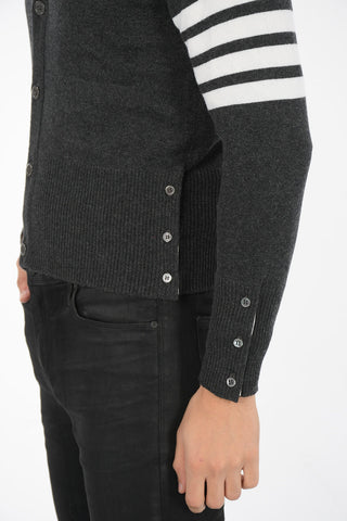 cashmere v-neck cardigan