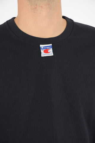 CRAIG GREEN embroidered crew-neck t-shirt