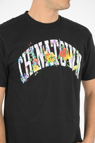 printed crew-neck t-shirt