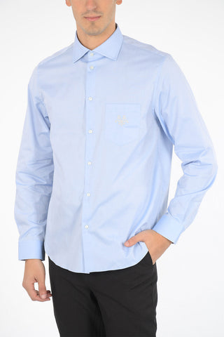 camicia collo francese con taschino