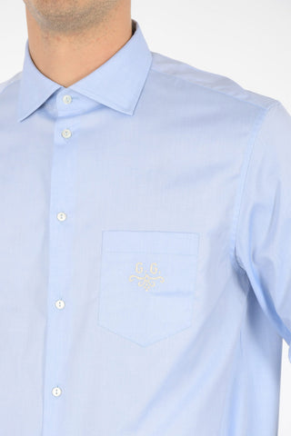 camicia collo francese con taschino