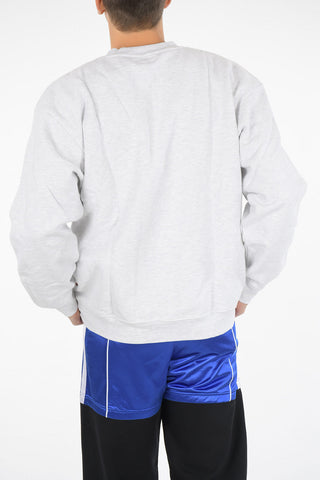 printed crew-neck sweatshirt