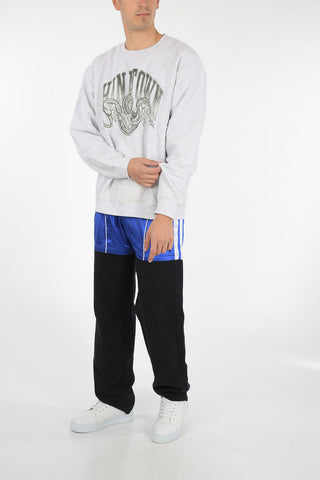 printed crew-neck sweatshirt