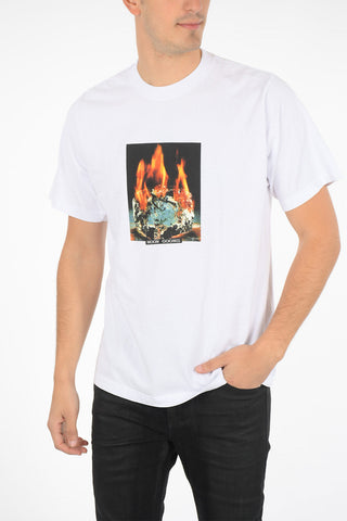 printed crew-neck t-shirt