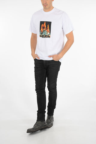 printed crew-neck t-shirt