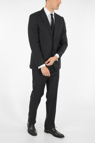 2 Buttons Suit with Notch Lapel
