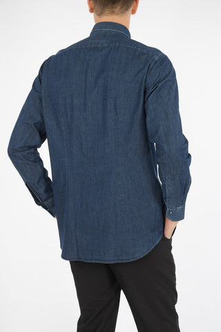 camicia in denim slim fit