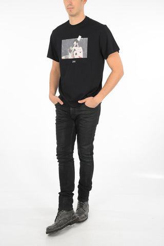 printed crew-neck t-shirt