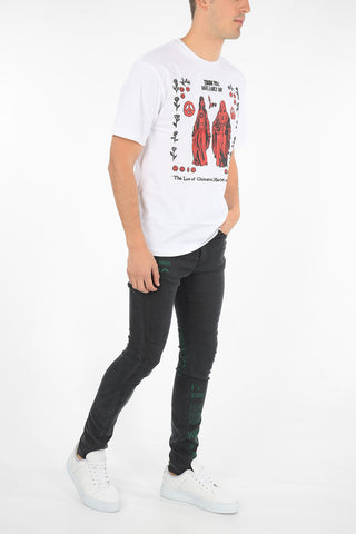 SMILEY printed crew-neck t-shirt