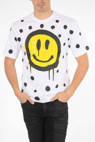 SMILEY printed crew-neck t-shirt