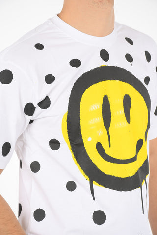 SMILEY printed crew-neck t-shirt