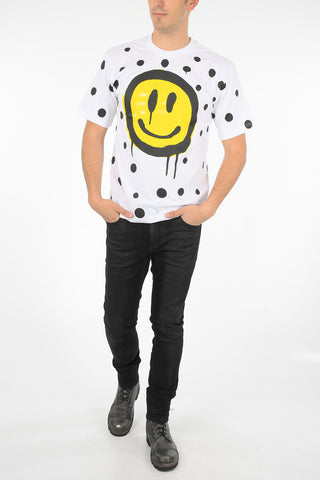SMILEY printed crew-neck t-shirt