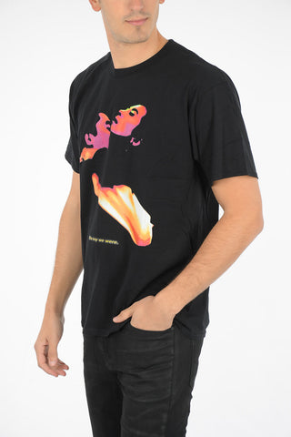printed crew-neck t-shirt