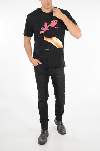 printed crew-neck t-shirt