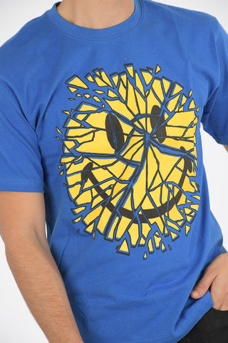 SMILEY printed crew-neck t-shirt