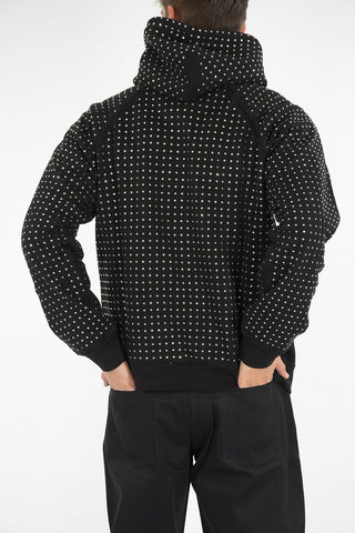 felpa hoodie MONTENAPO con strass
