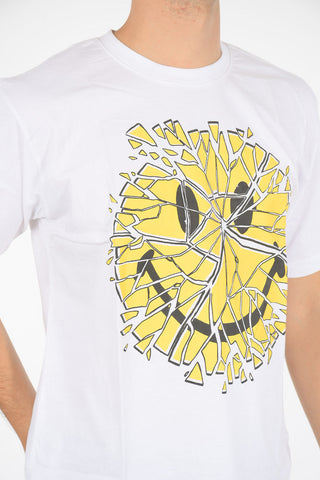 SMILEY printed crew-neck t-shirt