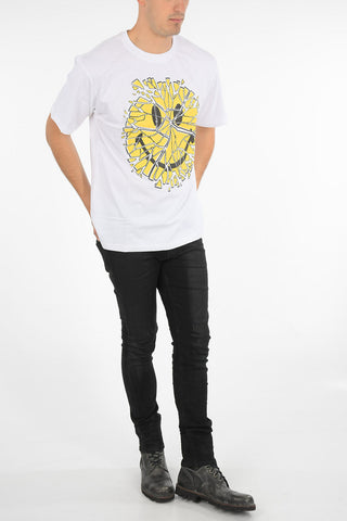 SMILEY printed crew-neck t-shirt