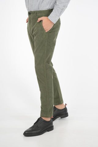 ribbed belt loops trousers
