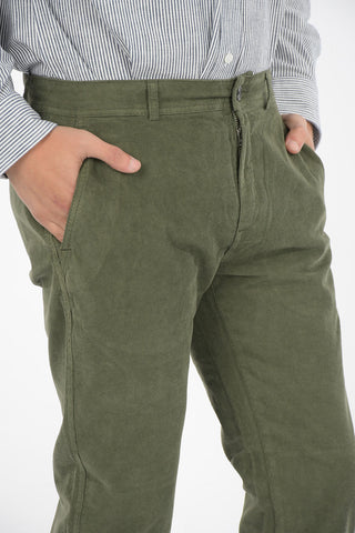 ribbed belt loops trousers