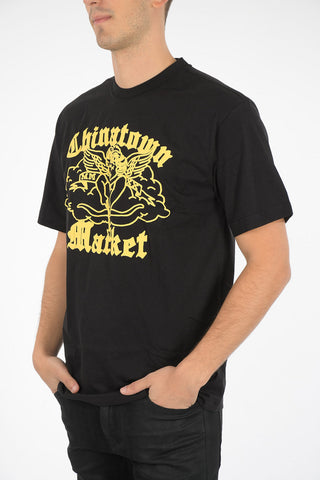 printed crew-neck t-shirt