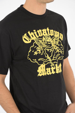 printed crew-neck t-shirt