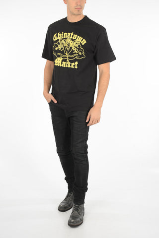 printed crew-neck t-shirt