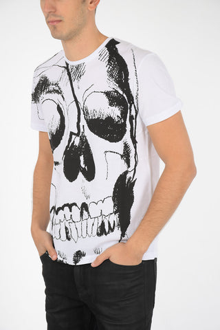 skull printed t-shirt