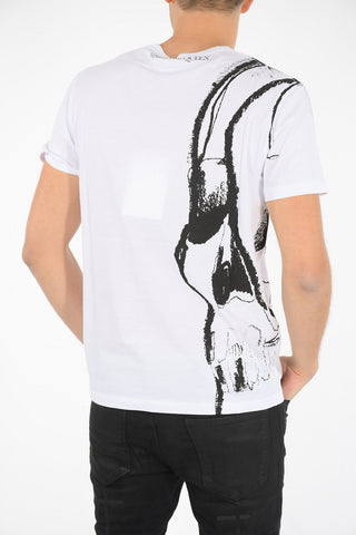 skull printed t-shirt