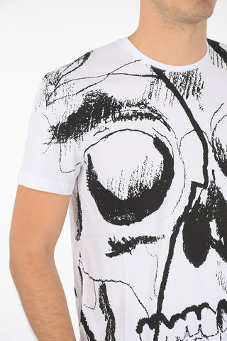 skull printed t-shirt