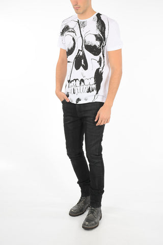 skull printed t-shirt