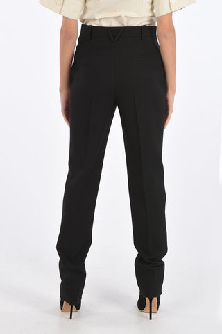 High Waist Grain Pants
