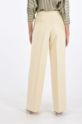 Pantaloni Palazzo con Piega