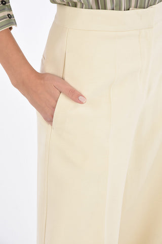 Pantaloni Palazzo con Piega