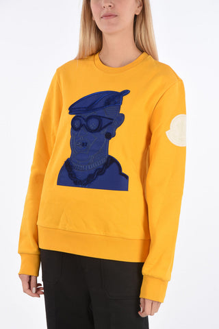 1952 2 Crew- Neck Sweatshirt with Embroidery