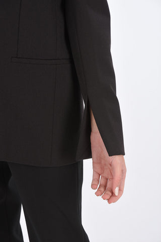 Split Sleeves Single-breasted Blazer