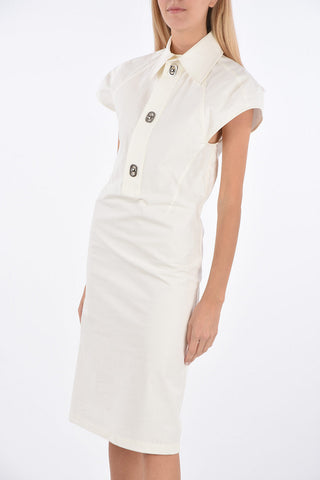 Shirtdress with Decorative Buttons