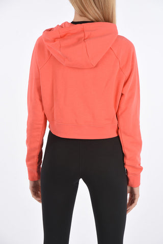 Cropped Printed Sweatshirt