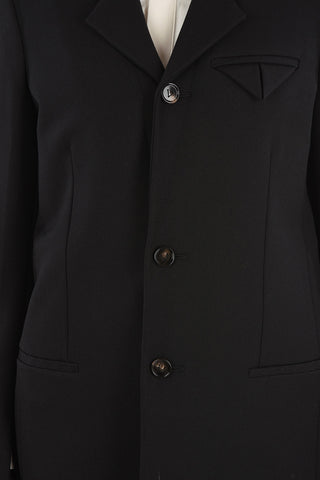 Split Sleeves Single-breasted Blazer