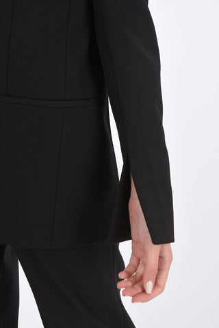 Split Sleeves Single-breasted Blazer