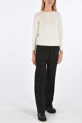 wool crew-neck sweater