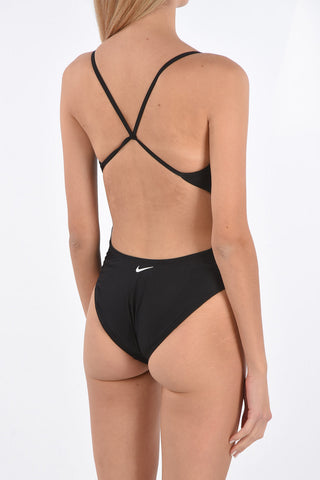 Logo Printed One Piece Swimsuit