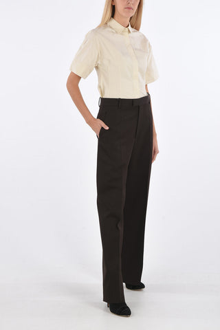 Wool Palazzo Pants