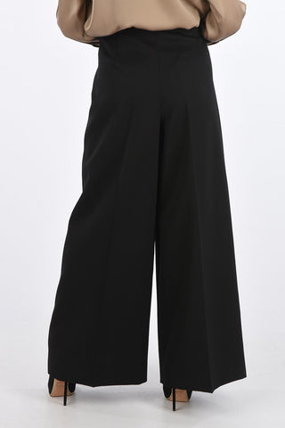 Double Pleat Wide Pants