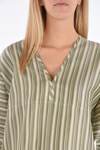 Striped LYNETTE 3/4 Sleeve Blouse