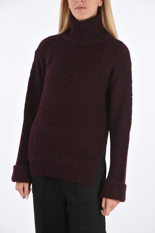 turtle-neck sweater