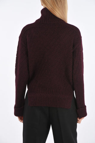 turtle-neck sweater
