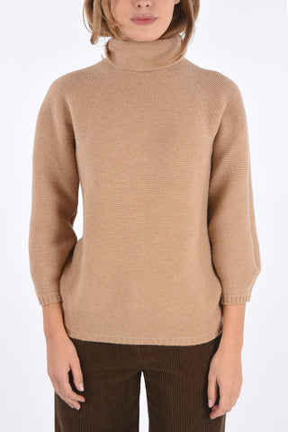 cashmere and wool ETRUSCO turtle-neck sweater