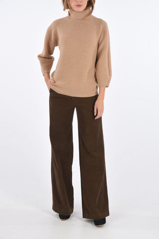 cashmere and wool ETRUSCO turtle-neck sweater